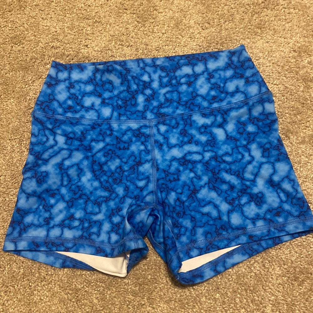 Fleo Blue Athletic Shorts